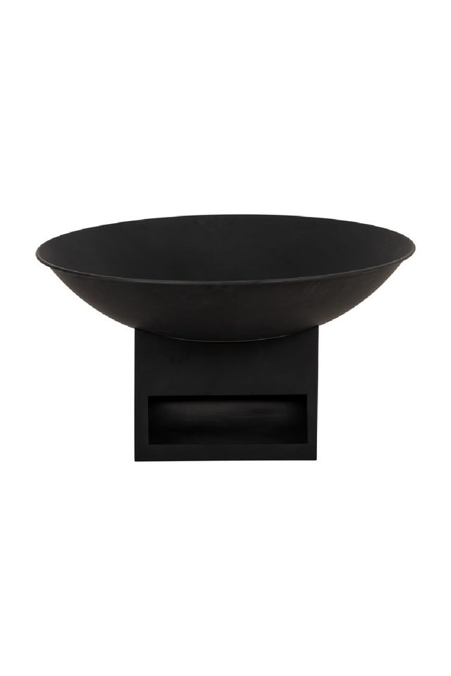 Black Iron Outdoor Fire Bowl | Richmond Interiors Davey | Oroa.com