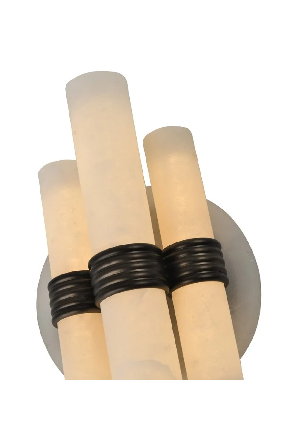 Cylindrical Alabaster Wall Lamp | Richmond Interiors Zara | Oroa.com