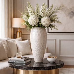   White Aluminum Vase | Oroa.com