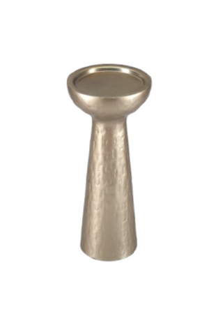 Beige Aluminum Candle Holder | Richmond Interiors Juana | OROA.COM