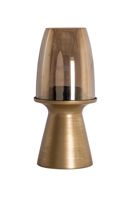 Brushed Gold Candle Holder | Richmond Interiors Danea | Oroa.com