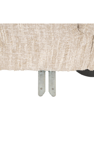 Beige Curved Lounge Sofa | Richmond Interiors Pandora | Oroa.com