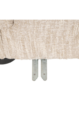 Beige Curved Lounge Sofa | Richmond Interiors Pandora | Oroa.com