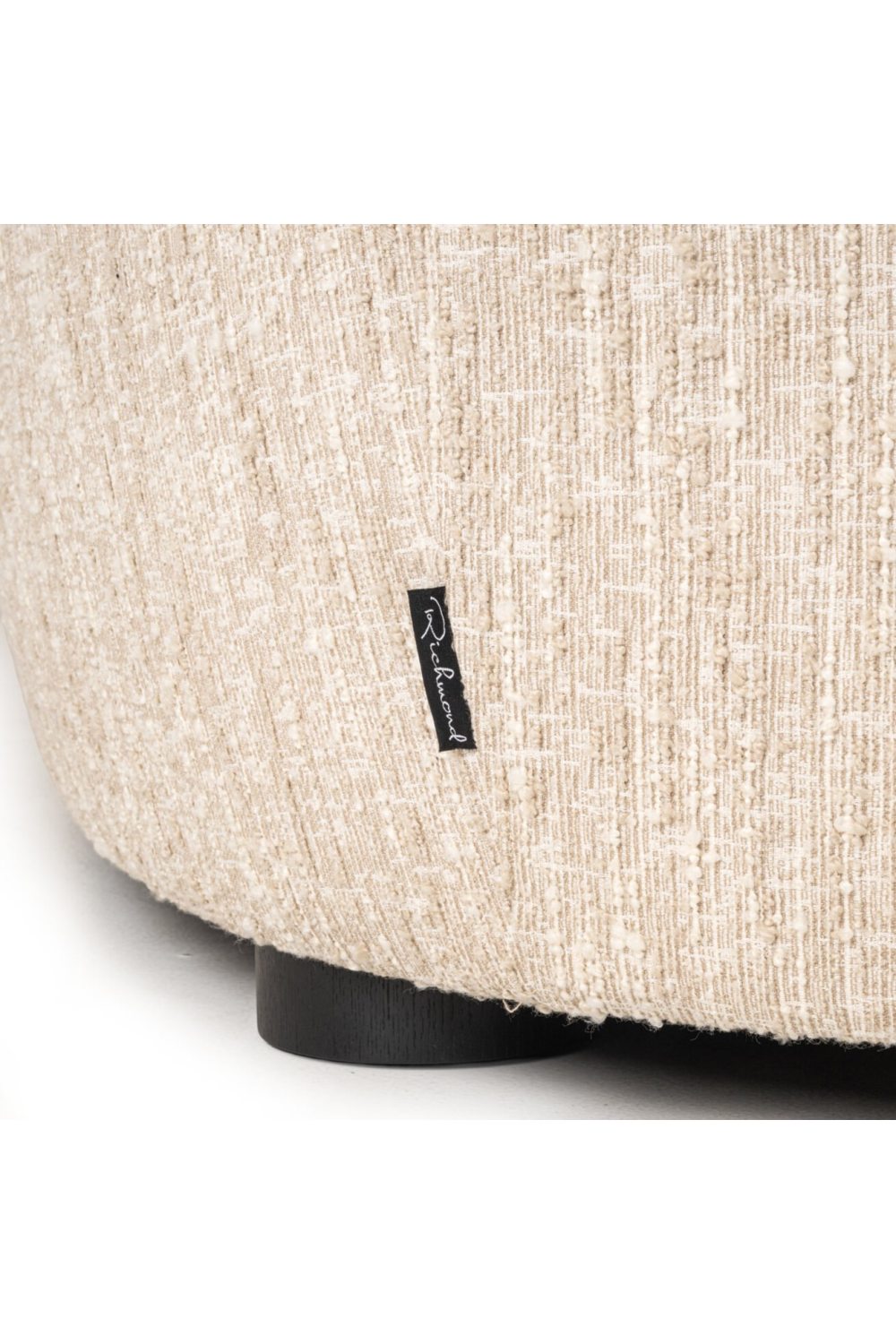 Beige Curved Lounge Sofa | Richmond Interiors Pandora | Oroa.com