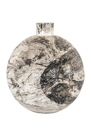 Round Black & White Vase | Richmond Interiors Delisha | Oroa.com