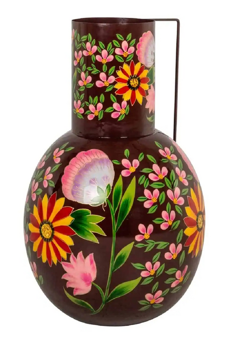 Floral Painted Vase | Richmond Interiors Daleen | Oroa.com