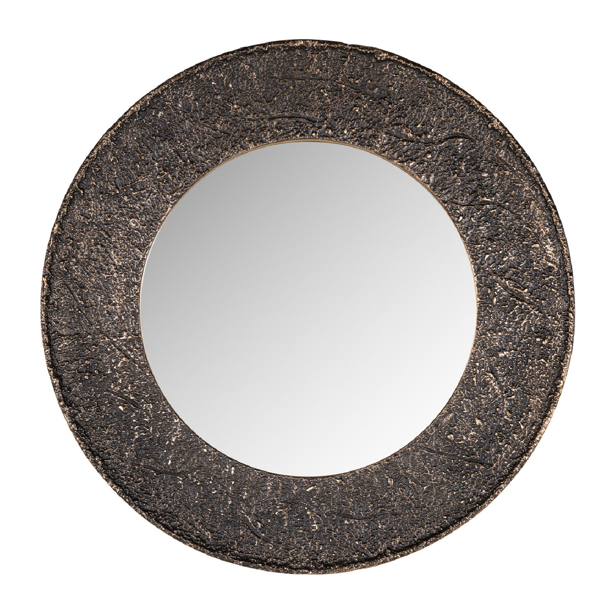 Contract furniture - Round Bronze Mirror - www.oroatrade.com