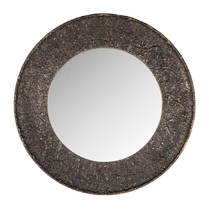 Contract furniture - Round Bronze Mirror - www.oroatrade.com