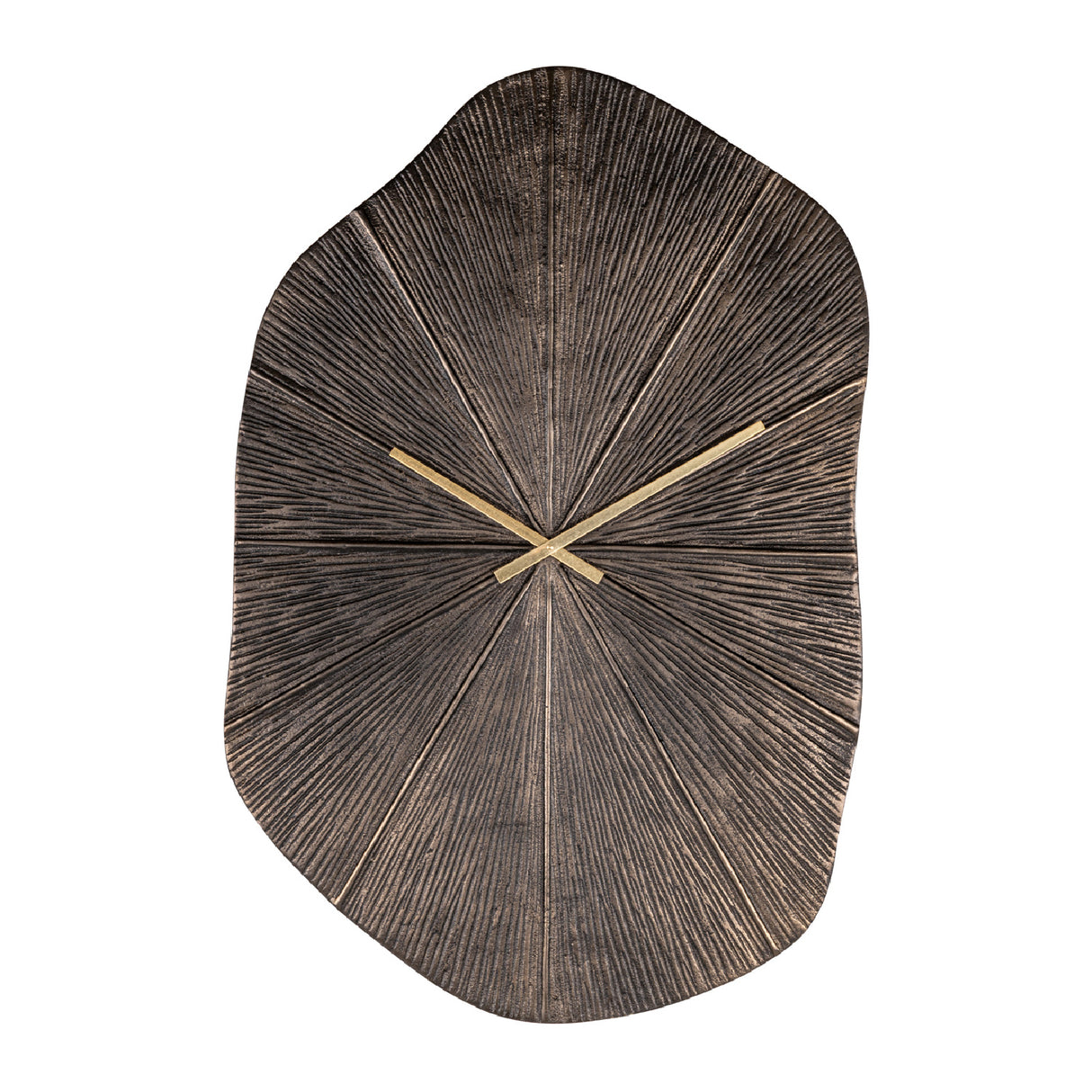 Bronze Freeform Clock | Richmond Interiors Livine