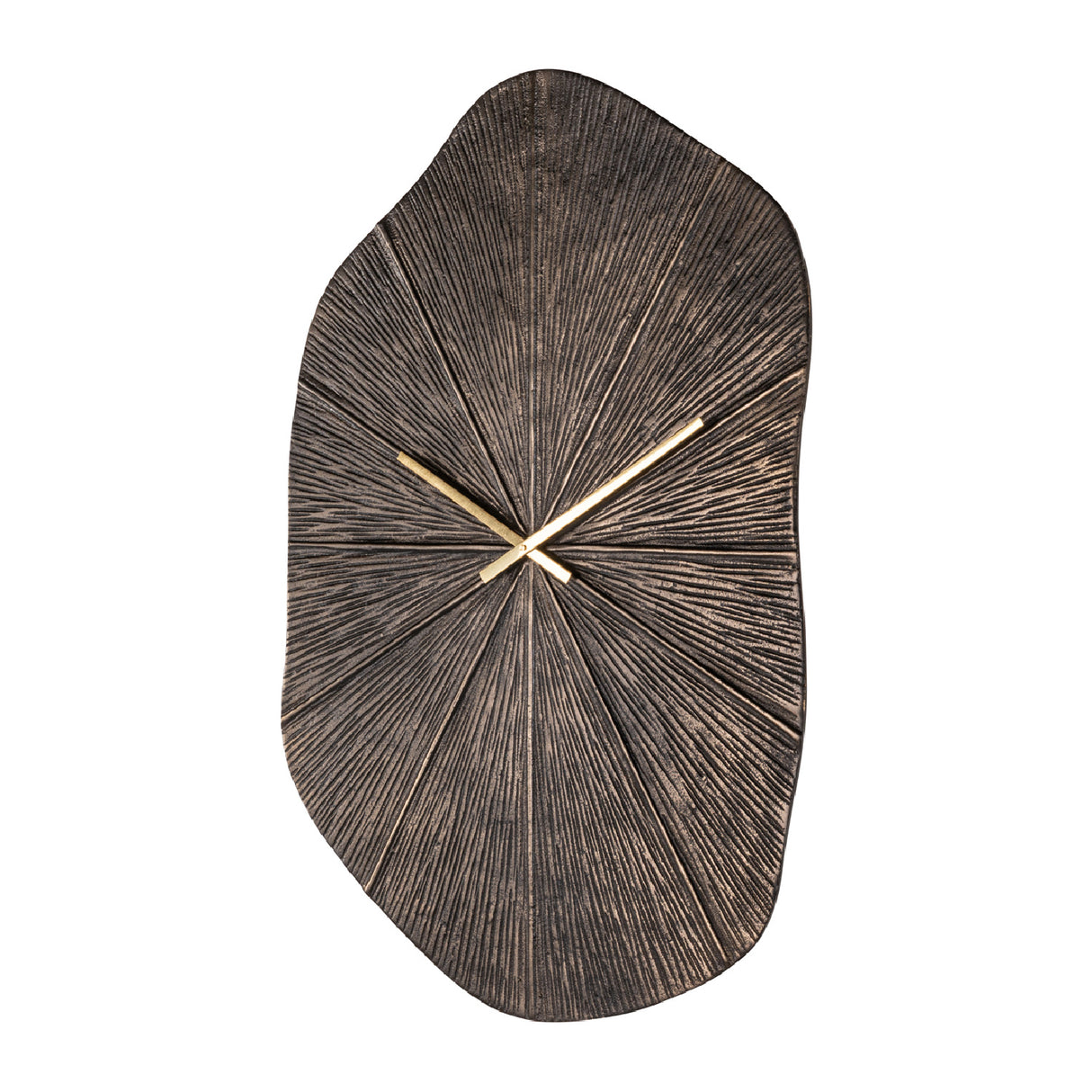 Modern European furniture - Bronze Freeform Clock - www.oroa.com