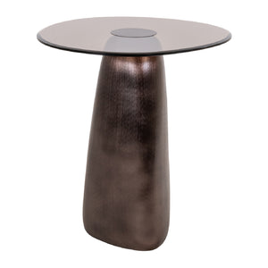 Modern European furniture - Bronze End Table - www.oroa.com