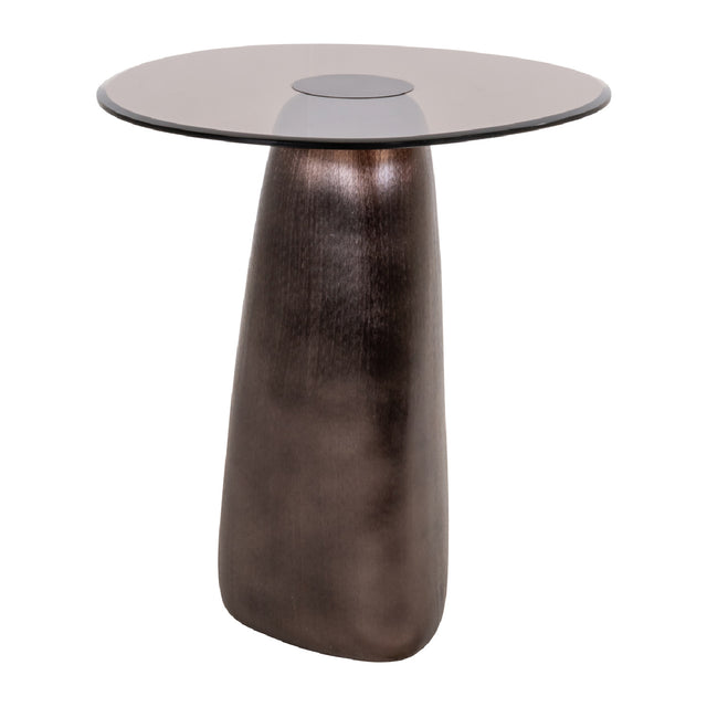 Modern European furniture - Bronze End Table - www.oroa.com