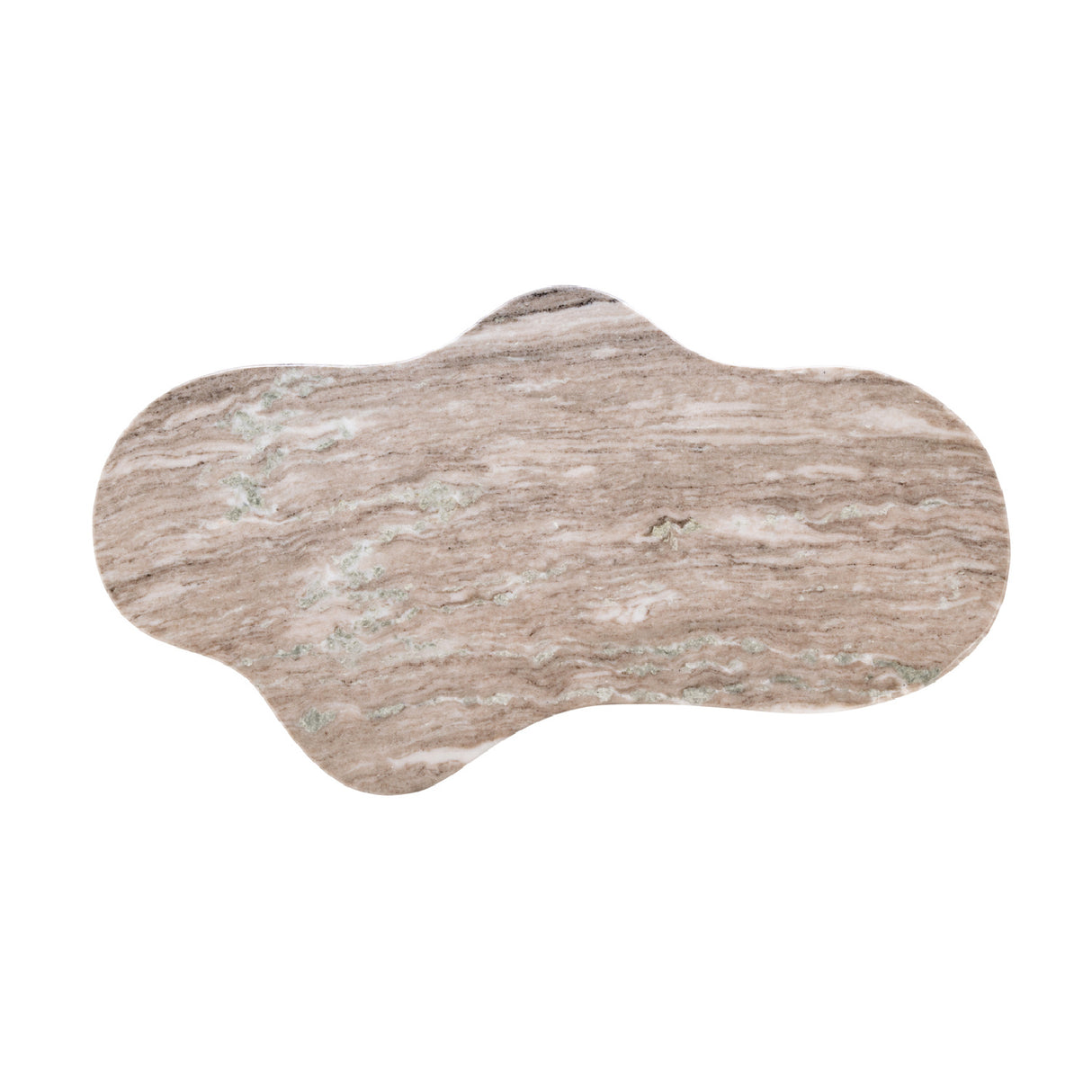 Modern European furniture - Organic-Shaped Marble Coffee Table - www.oroa.com