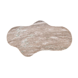 Modern European furniture - Organic-Shaped Marble Coffee Table - www.oroa.com