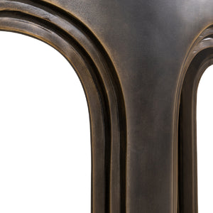   Antique Brass Arched Console Table | Oroa.com