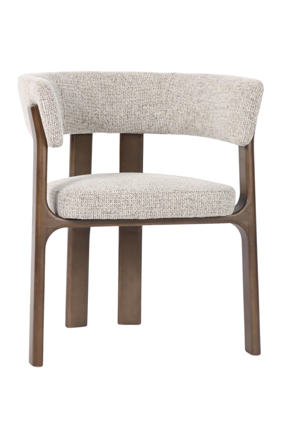 Wood Framed Curve Dining Chair | Richmond Interiors Contigo | Oroa.com