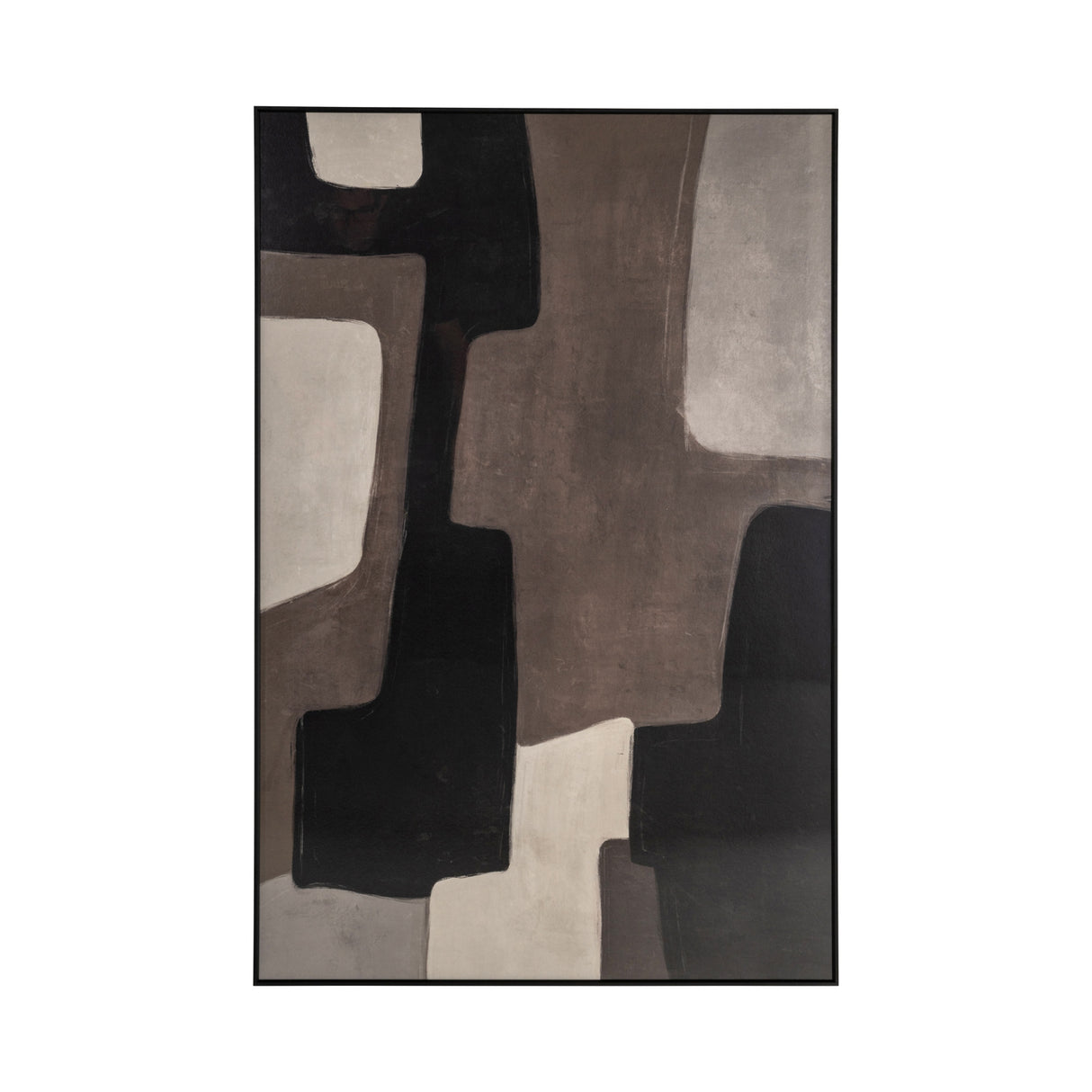   Brown Minimalist Wall Art | Oroa.com