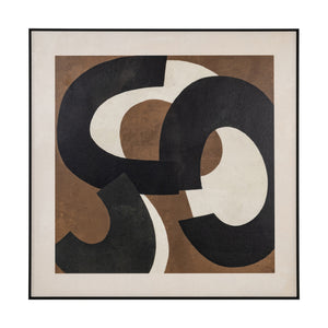   Brown Modern Minimalist Wall Art | Oroa.com