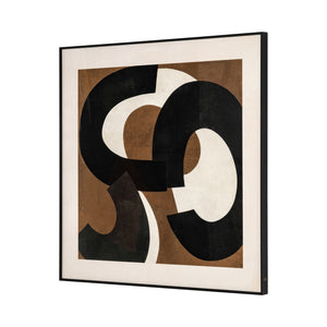   Brown Modern Minimalist Wall Art | Oroa.com