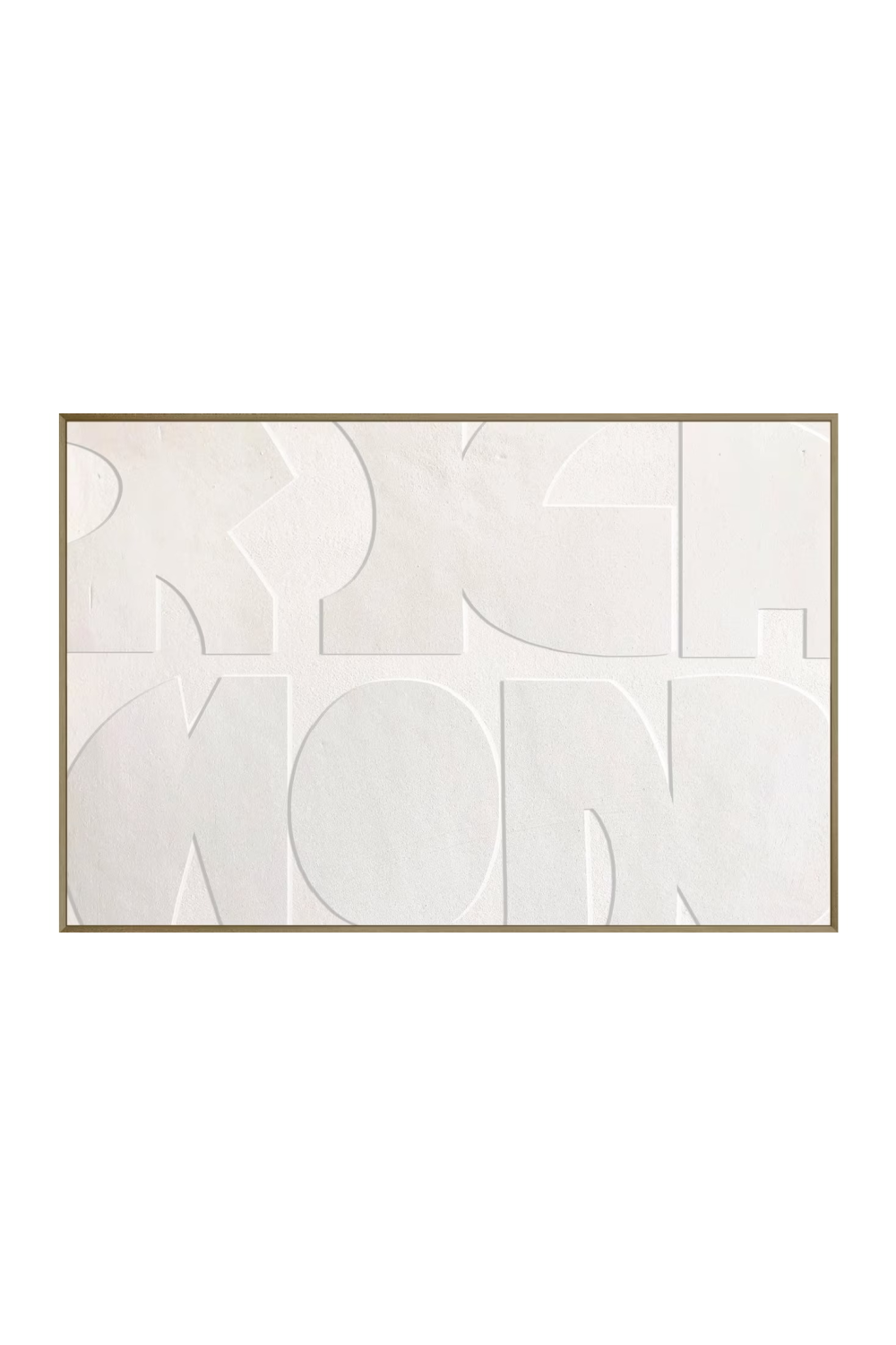 White Geometrical Wall Art | Richmond Interiors Decadence | Oroa.com