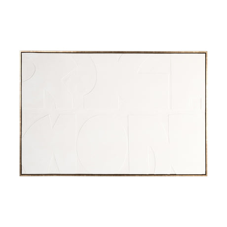   White Geometrical Wall Art | Oroa.com