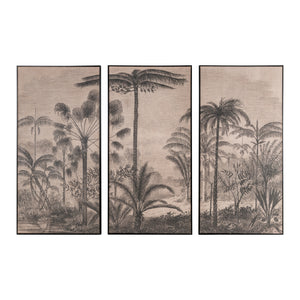   Palm Trees Wall Art Set (3) | Oroa.com