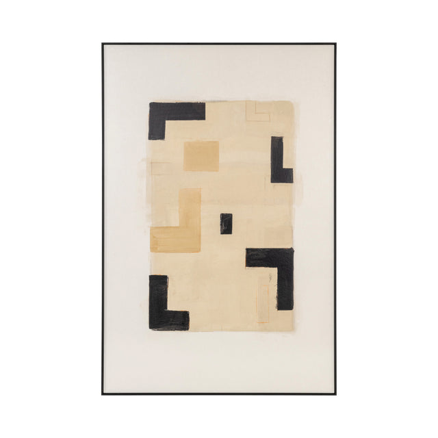 Beige Print Wall Art | Richmond Interiors Vortex | Oroa.com