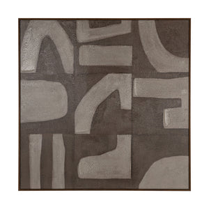   Gray Minimalist Wall Art | Oroa.com