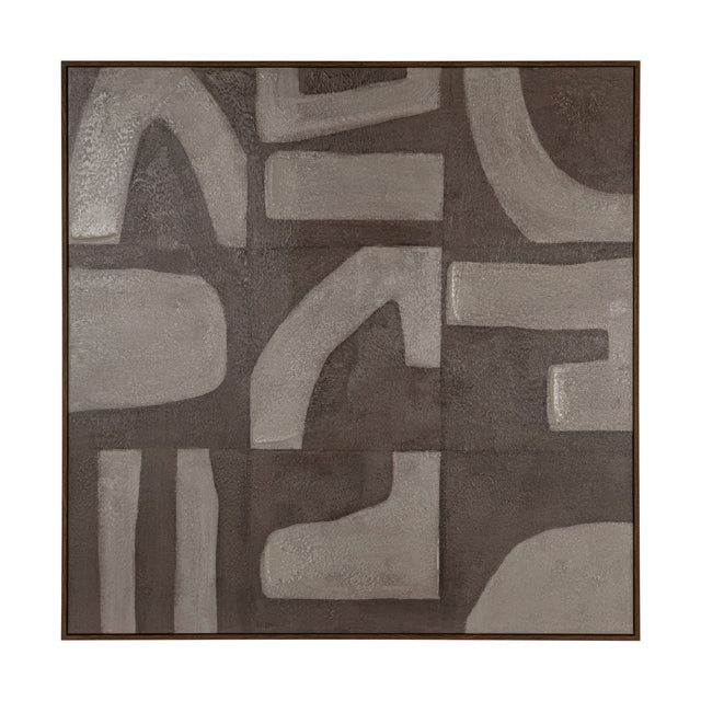 Gray Minimalist Wall Art | Richmond Interiors Zenith | Oroa.com