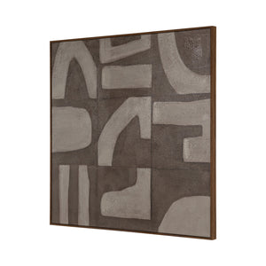  Gray Minimalist Wall Art | Oroa.com