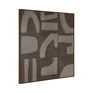   Gray Minimalist Wall Art | Oroa.com