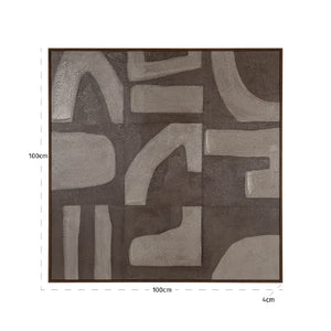   Gray Minimalist Wall Art | Oroa.com