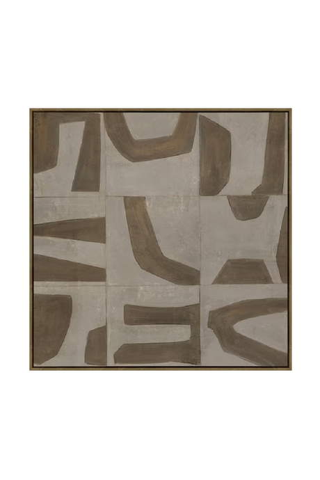 Gray Minimalist Wall Art | Richmond Interiors Zenith | Oroa.com