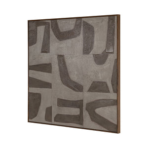   Gray Minimalist Wall Art | Oroa.com