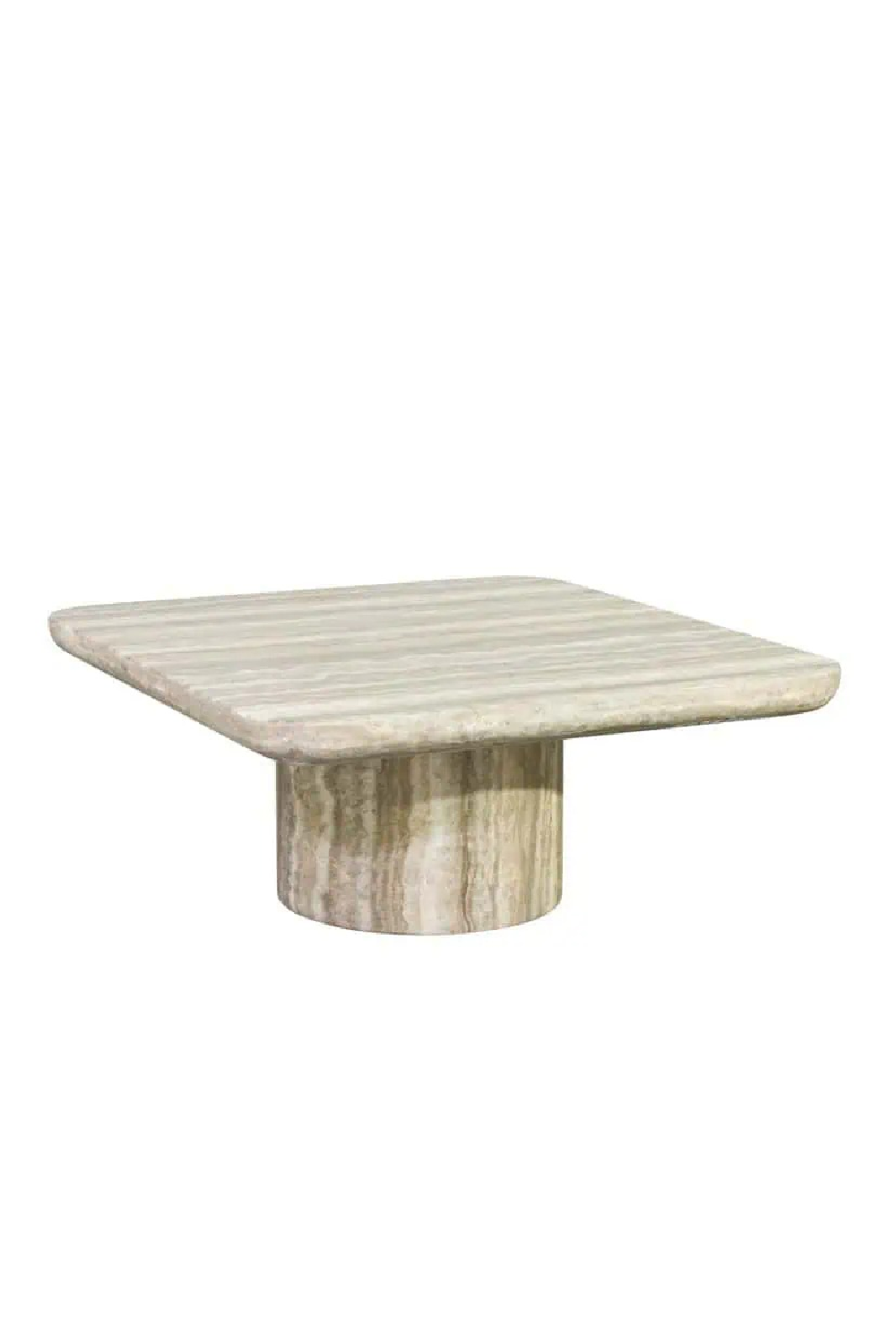 Gray Travertine End Table | Richmond Interiors Denizly | Oroa.co