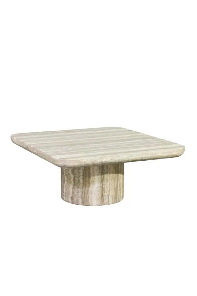 Gray Travertine End Table | Richmond Interiors Denizly | Oroa.co
