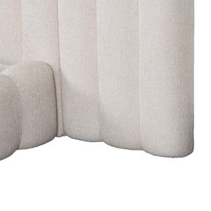 Modern European furniture - Cream Storage King Bed - www.oroa.com