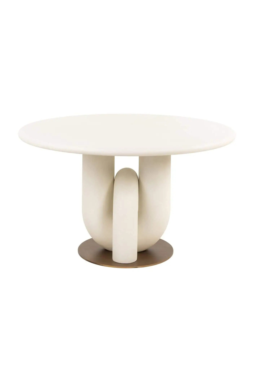 White Round Dining Table | Richmond Interiors Winslow | Oroa.com