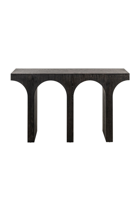 Dark Brown Arched Console | Richmond Interiors Ashford | Oroa.com