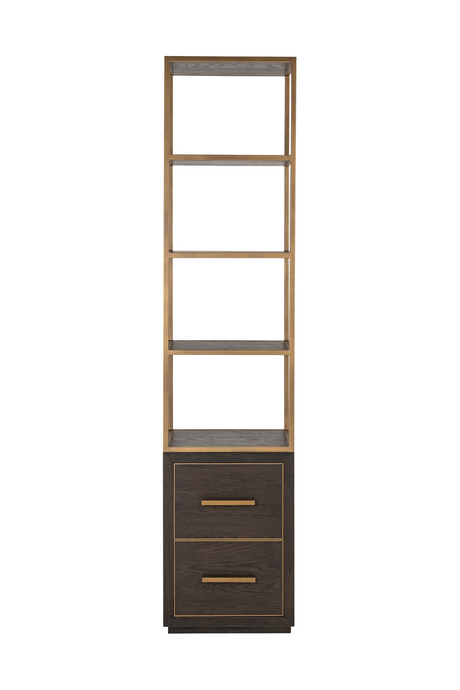 Brown Oak Wall Cabinet | Richmond Interiors Carter | Oroa.com