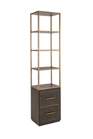 Brown Oak Wall Cabinet | Richmond Interiors Carter | Oroa.com