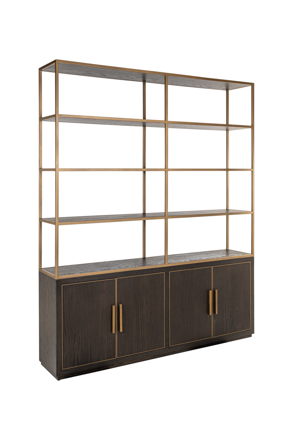 Brown Oak Wall Cabinet | Richmond Interiors Carter | Oroa.com