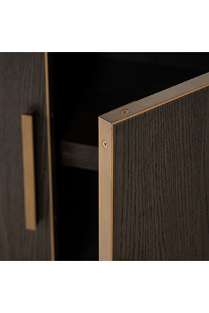 Brown Oak Wall Cabinet | Richmond Interiors Carter | Oroa.com