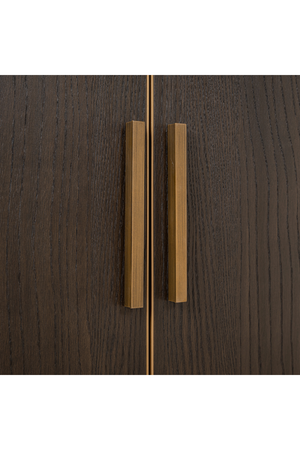 Brown Oak Wall Cabinet | Richmond Interiors Carter | Oroa.com