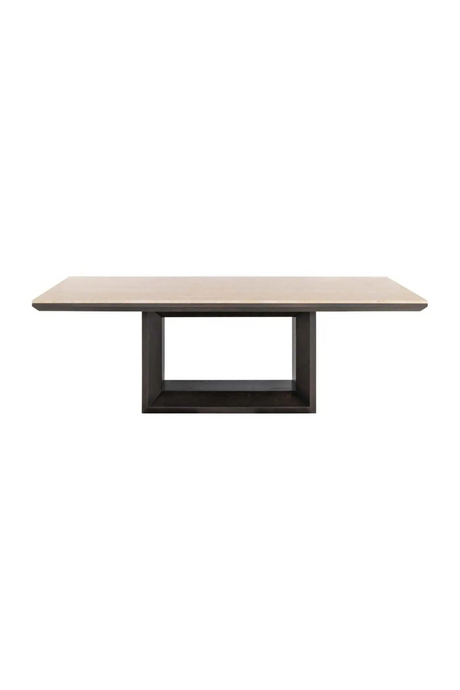 Rectangular Travertine Dining Table | Richmond Interiors Claremont | Oroa.com