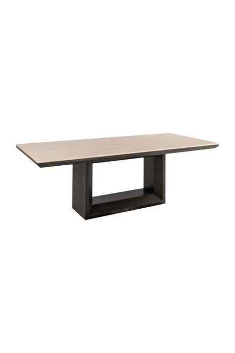 Rectangular Travertine Dining Table | Richmond Interiors Claremont | Oroa.com