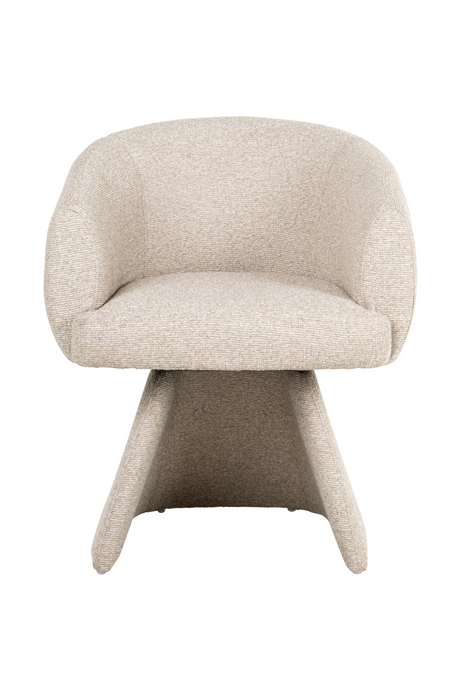 Conical Base Swivel Dining Chair | Richmond Interiors Quiriro | Oroa.com