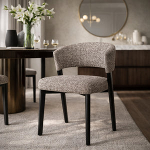   Curved Back Dining Chair | Oroa.com