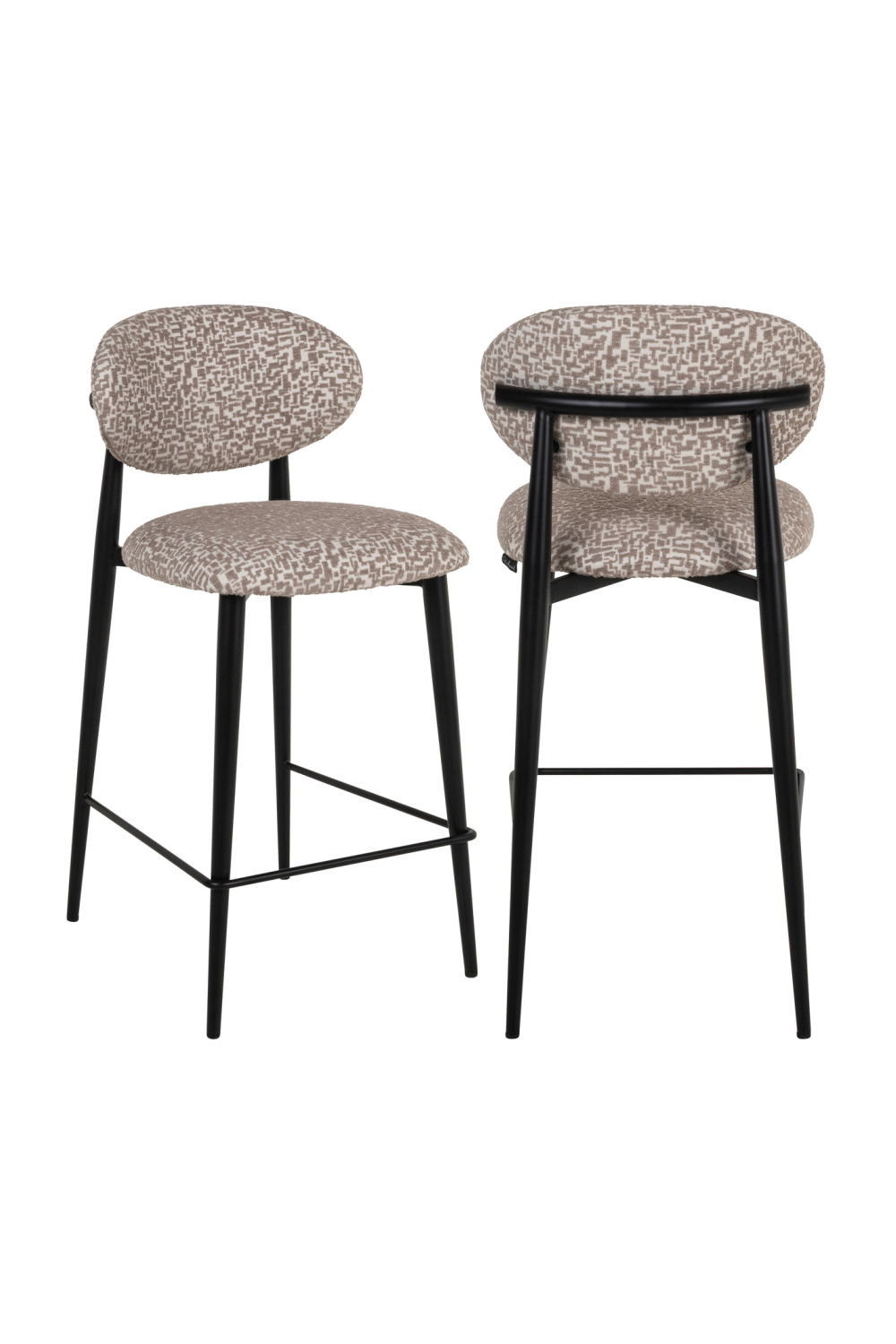 Upholstered Counter Stool | Richmond Interiors Dantes | Oroa.com