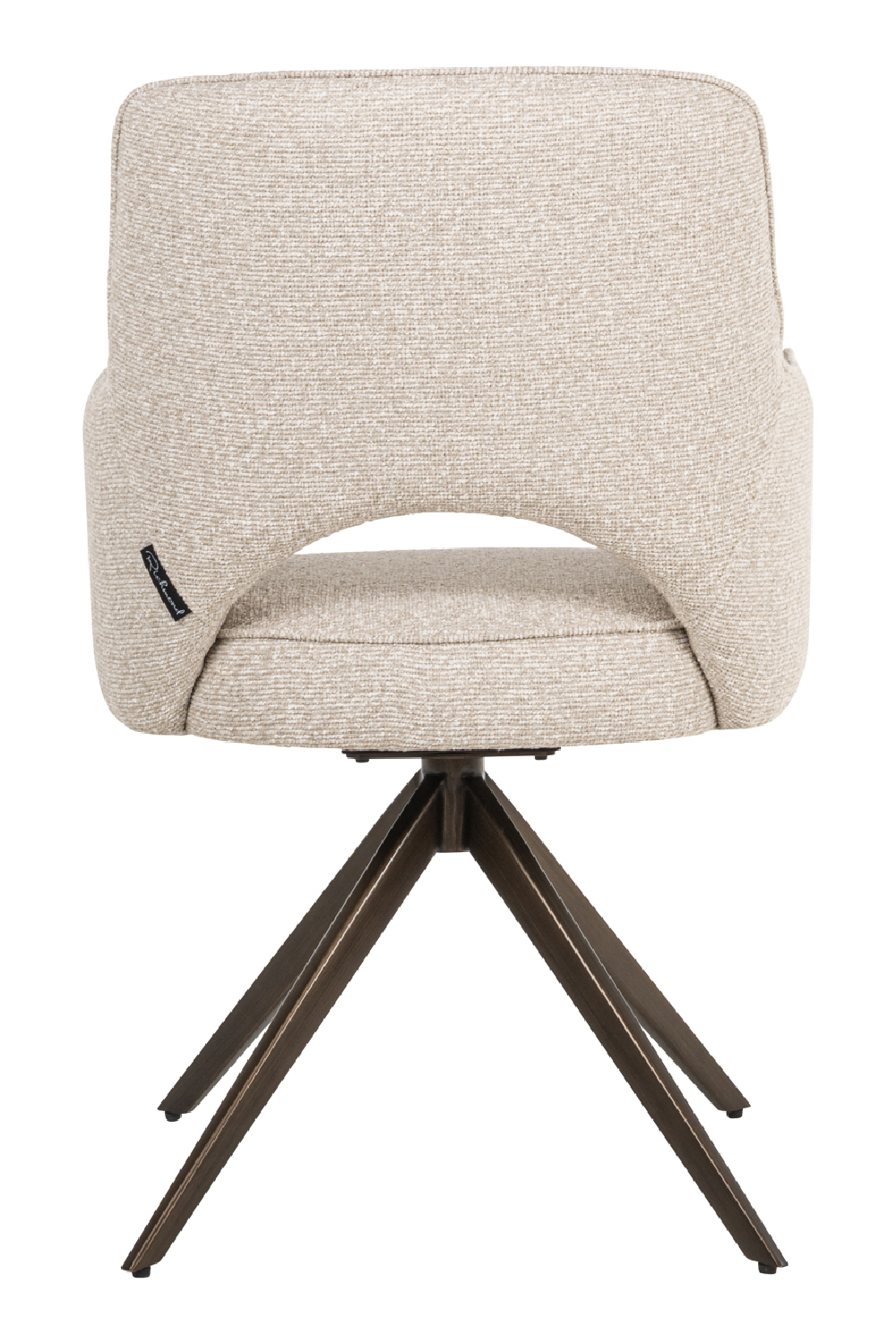 Cut-Out Swivel Dining Armchair | Richmond Interiors Ginerva | Oroa.com